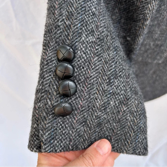 Patrick James Grey Mens Blazer Academia - Picture 5 of 12